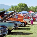 Cars in the park.