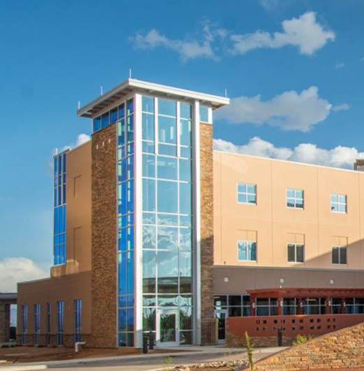 Front view of Canyon Vista Medical Center