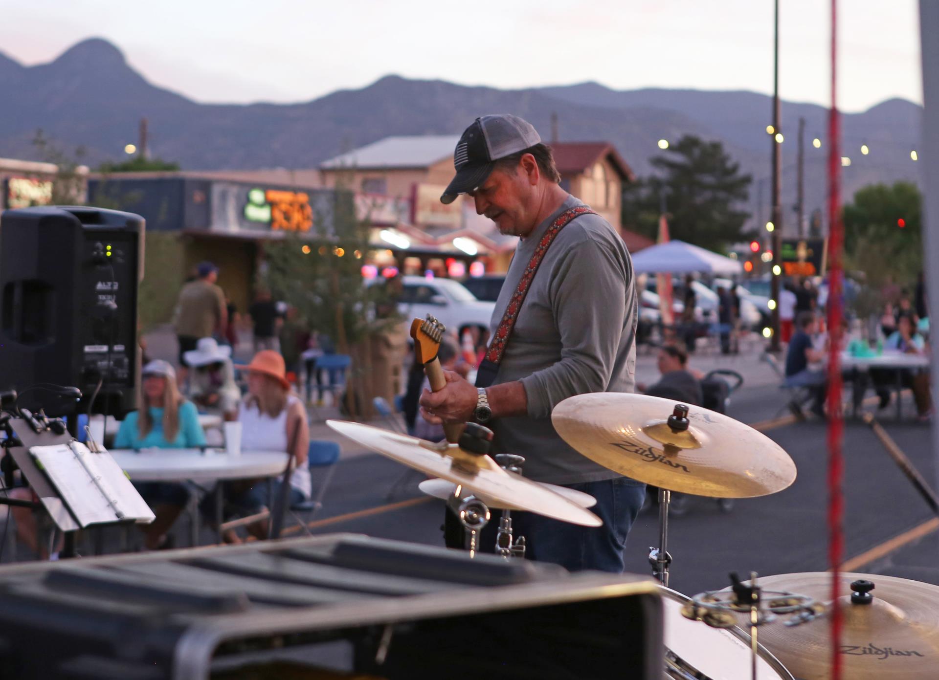 Man playing guitar