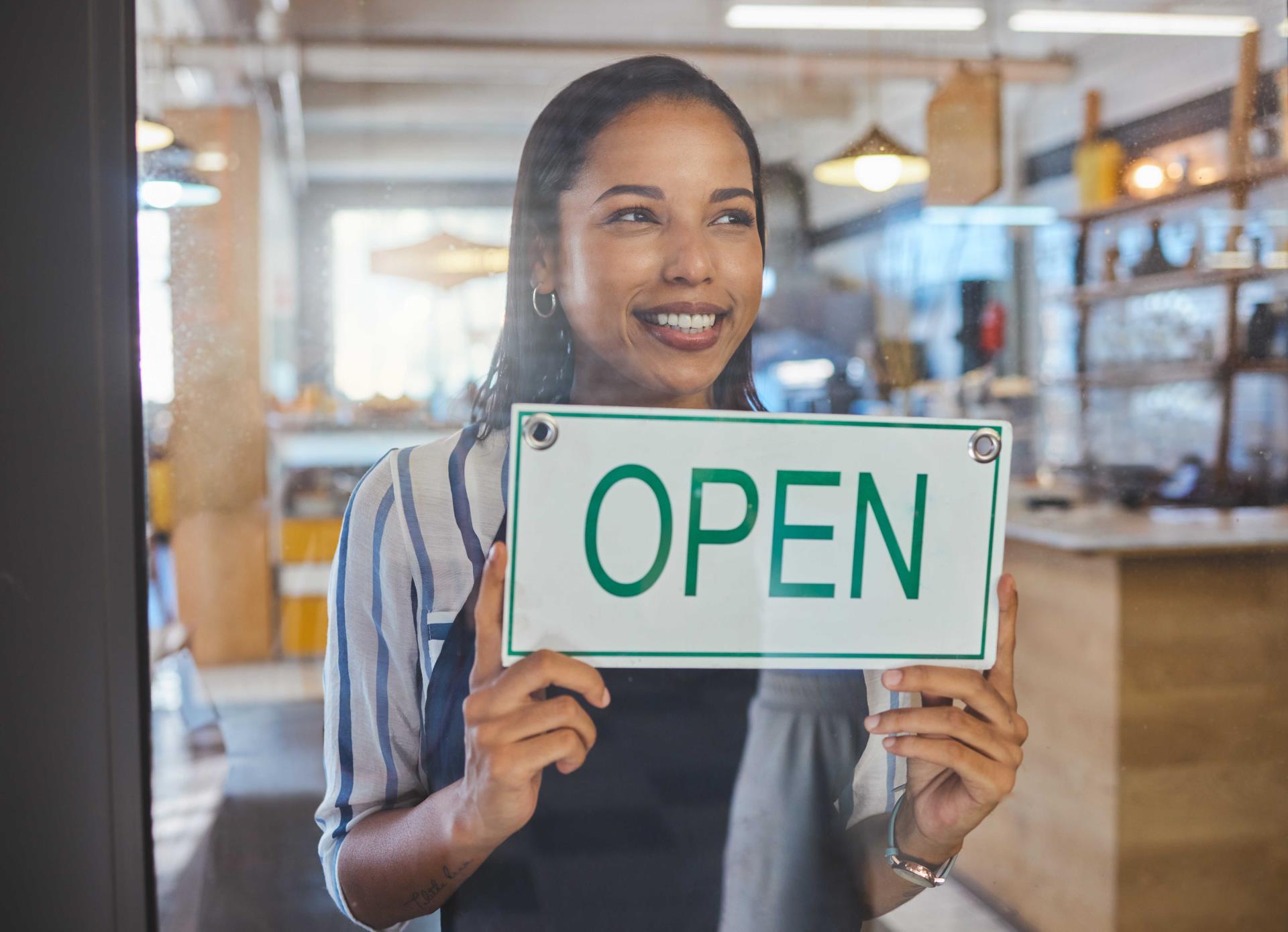 414x300 Business open sign