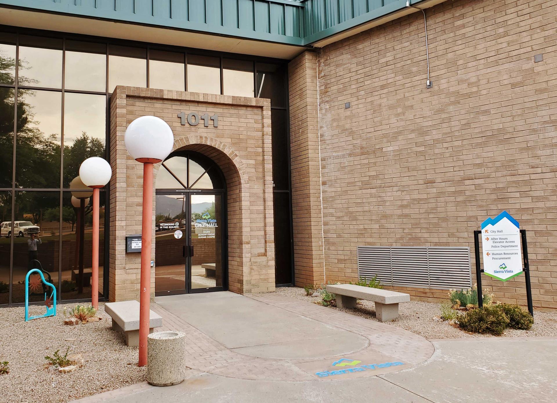 Entrance to City Hall