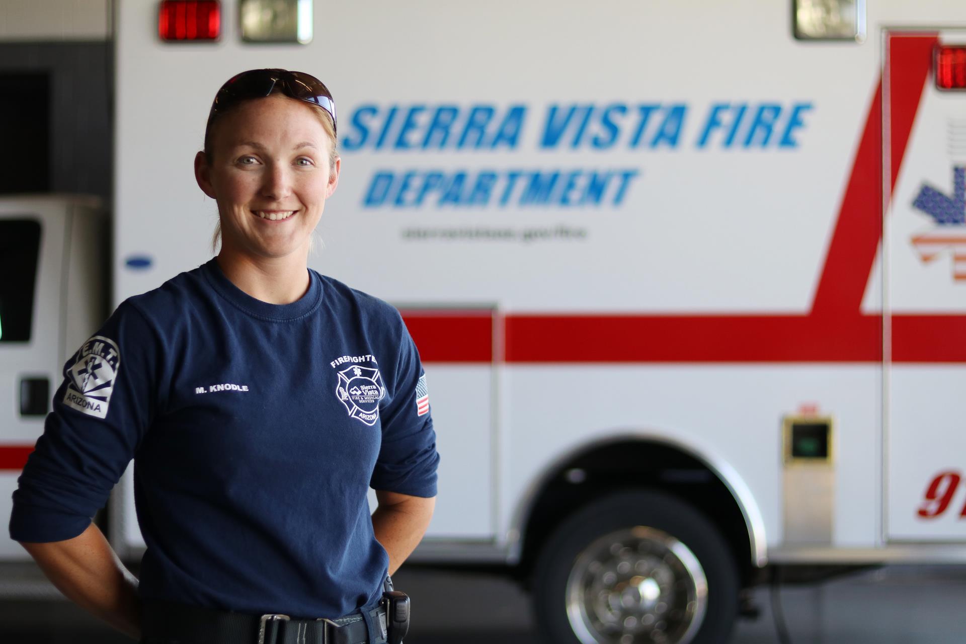 Fire Recruitment EMT Woman