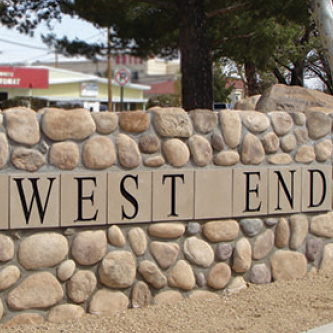 West End sign