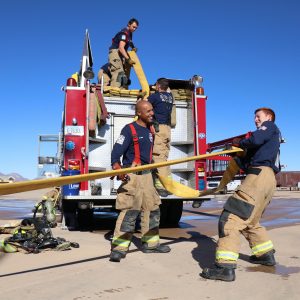 Firefighters Teamwork