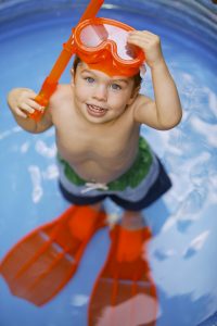 Boy with Snorkle